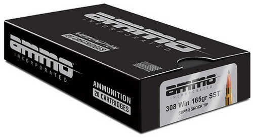 Ammo Inc Signature 308 Winchester 165 Grain SST 20 Rounds